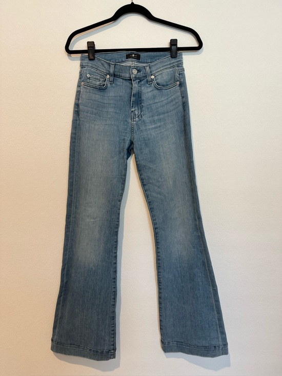 7 For All Mankind Denim - Seven for all Mankind Dojo Wide Leg High Rise Denim Jeans